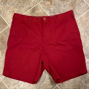 Banana Republic Aiden Shorts Rugby Red Mens size 38